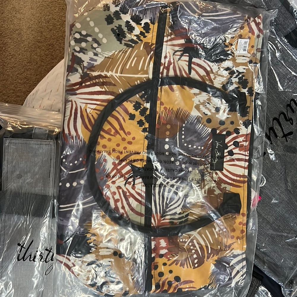 Vera Bradley Lighten Up Expandable Travel Tote